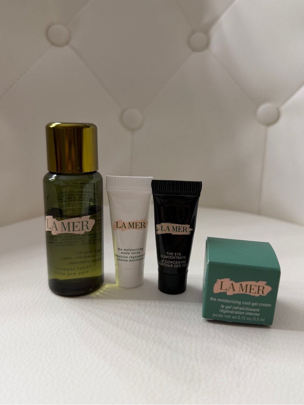 La Mer Skincare Sample Set - Moisturizer, Eye Cream, Lotion